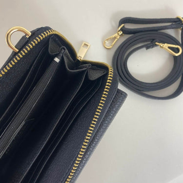 Small Black Leather Purse/Bag