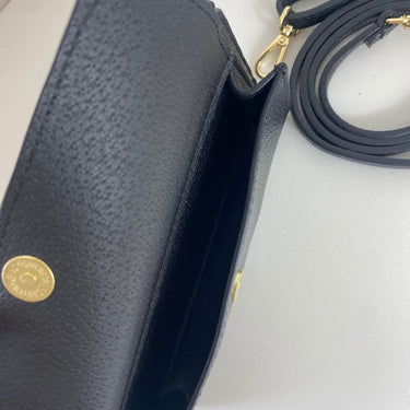 Small Black Leather Purse/Bag
