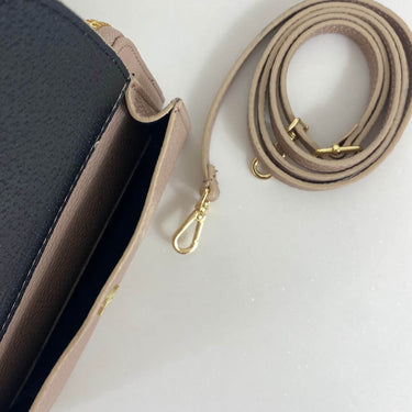 Small Nude Leather Purse/Bag