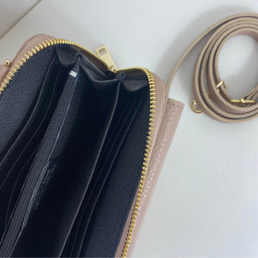 Small Nude Leather Purse/Bag