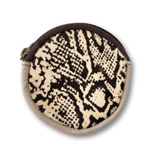 soruka-afra-round-leather-zip-purse-snake-print