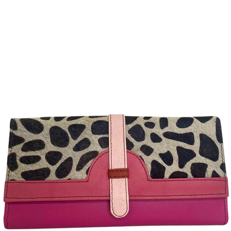 Soruka Half Moon Leather Purse - Pink Pink