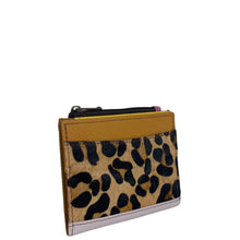 Soruka Mika Slim Leather Purse - Mustard Leopard