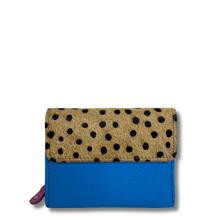 ladies small leather flap over purse