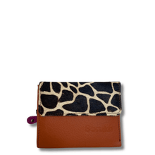Soruka Small Leather Purse - Giraffe Rust