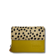 ladies small leather flap over purse