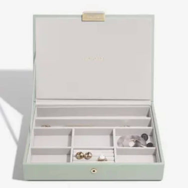 Stackers Classic Jewellery Box (Set) - Sage Green (5 layers)