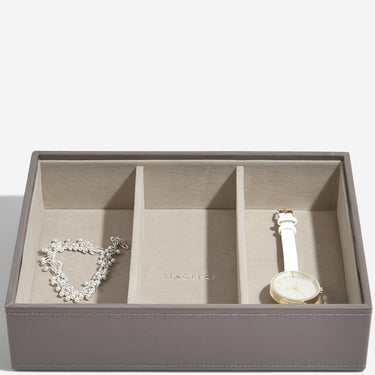 Stackers Classic Jewellery Box (Watch & Accessory layer) - Mink