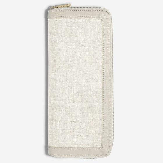 Stackers Jewellery Roll - Linen Oatmeal