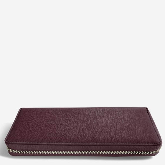 Stackers Jewellery Roll - Burgundy