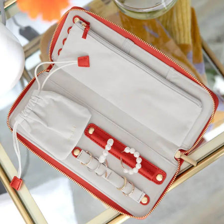 Stackers Jewellery Roll - Red