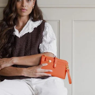 Stackers Large Purse - Orange