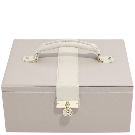 Stackers Luxury Classic 2 Tone Jewellery Box - Taupe