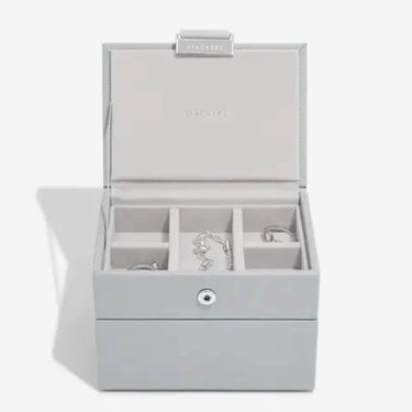 Stackers Micro Jewellery Box (Set) - Pebble Grey