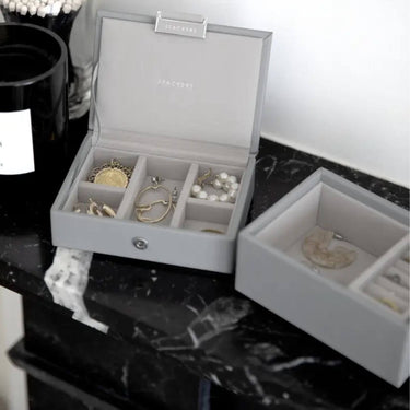 Stackers Micro Jewellery Box (Set) - Pebble Grey