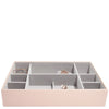 Stackers Supersize Jewellery Box (Watch & Accessory Layer) - Blush