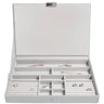 Stackers Supersize Jewellery Box (Lid) - Pebble Grey