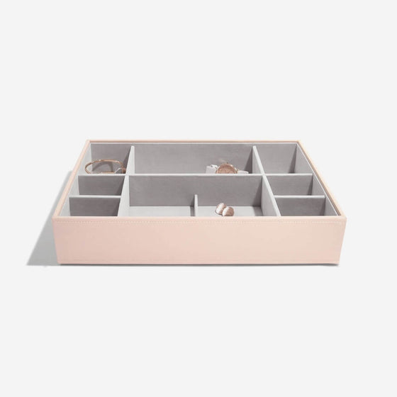 Stackers Supersize Jewellery Box (Set) - Blush Pink (Rose Gold Hardware)