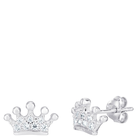 sterling-silver-girls-crown-stud-earrings