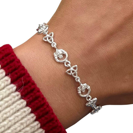 sterling-silver-trinity-claddagh-bracelet