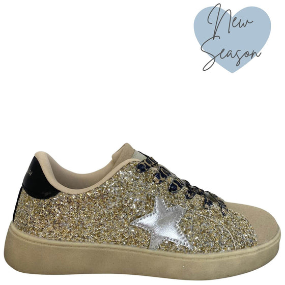 teddy-smith-gold-sparkle-leopard-lace-sneakers