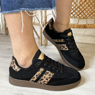 teddy-smith-leopard-black-suede-slim-line-sole-sneakers