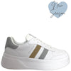 teddy-smith-sparkly-white-sneakers