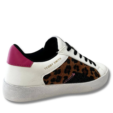 teddy-smith-white-and-leopard-sneakers