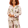 Their Nibs Cotton Long Leg Pyjamas - Pink Thistle