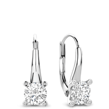 ti-sento-silver-leverback-hoop-earrings