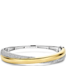 ti-sento-two-tone-crossover-hinged-bangle