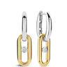 ti-sento-two-tone-oval-link-hoop-earrings