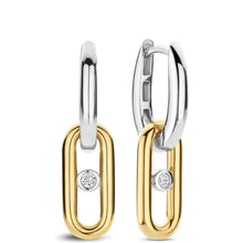 ti-sento-two-tone-oval-link-hoop-earrings