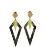 TooLally Arrowheads Earrings - Inky Teal