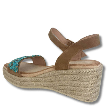 turquoise-embellished-wedge-sandals