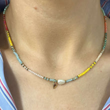 turquoise-yellow-bead-necklace-multi