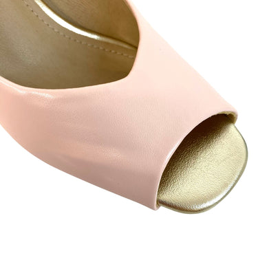Una Healy Blush Pink Sling Back Sandals
