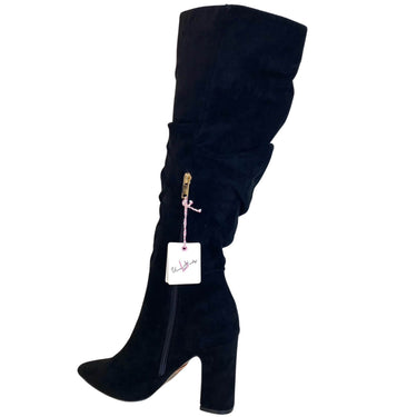 Una Healy Famous Friends Slouch Boots Black – Bejeweled At Soul