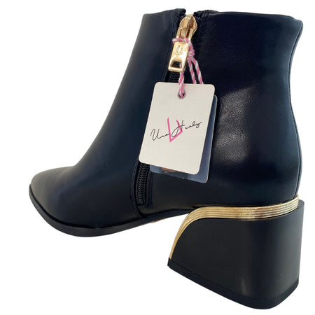 Una Healy Fly Away Low Heeled Boots - Black