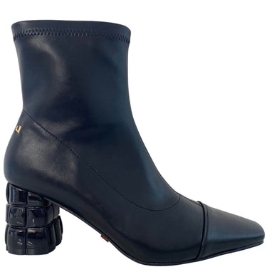 Una Healy Hard Knock Heeled Boots - Black