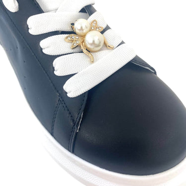 Una Healy Let It Be Black Sneakers