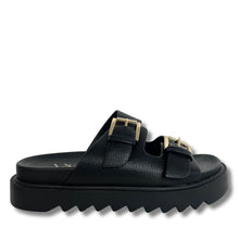 una-healy-mustang-double-strap-flat-sandals-black