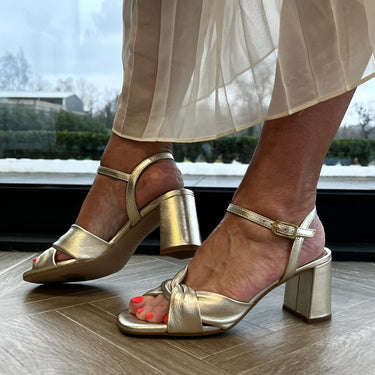 unisa-medway-gold-twist-front-sandals