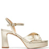 Unisa Onoa Gold Platform Sandals