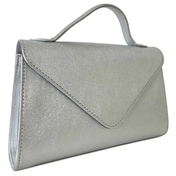 Women Handbag Premium shimmer faux leather with metallic tones & Inter –  tcwgrandshoppingzone
