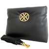 Unisa Zjuni Black Leather Crossbody Bag