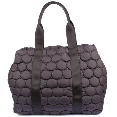 Unisa Zowen Black Quilted Tote Bag