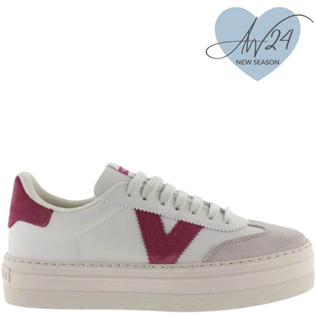 Victoria Barcelona Platform Sneakers - Pink