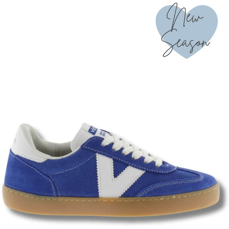 Victoria Berlin Blue Suede Sneakers