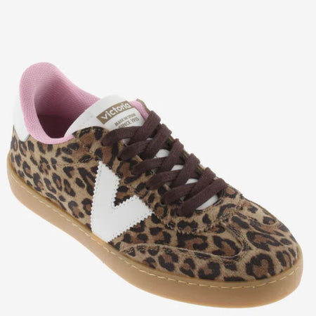 Victoria Berlin Leopard Suede Sneakers